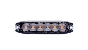 LED-TASOVILKKU KELTAINEN SLIM 6X3 W LED