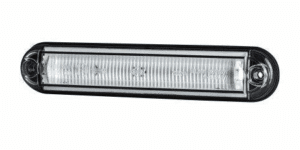 LED-ETUÄÄRIVALO VALK. 12/24V P134 x L27 x K14,4 MM