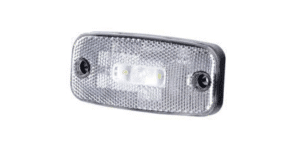 LED-ETUÄÄRIVALO VALK. 12/24V P111 x L52 x K22 MM