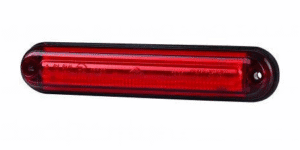 LED-TAKAÄÄRIVALO PUN. 12/24V P134 x L27 x K14,4 MM