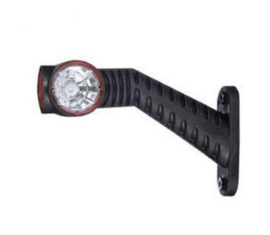 LED-KUMIVARSIVALO 175MM VASEN PUN./KELT./VALK. 12/24V