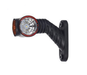 LED-KUMIVARSIVALO 125MM VASEN PUN./KELT./VALK. 12/24V